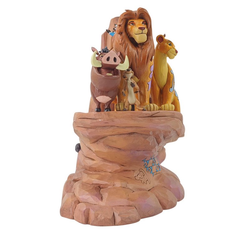 Lion King Carved In Stone Figurine - Afbeelding 7