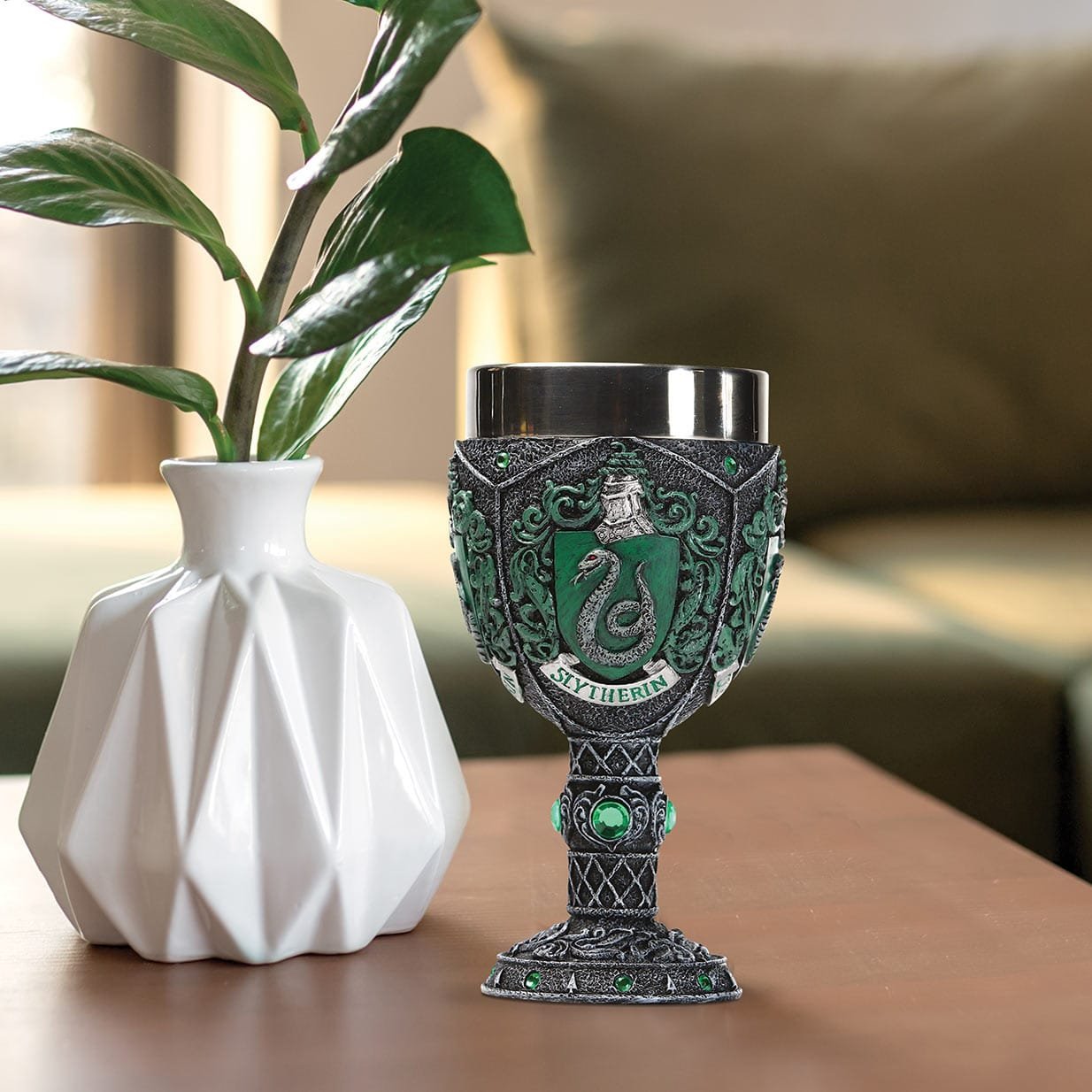 Slytherin Decorative Goblet - Afbeelding 3