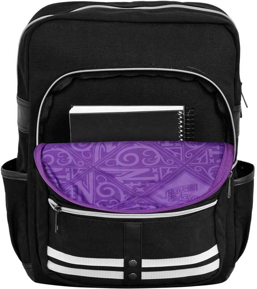 Retro - Oxford - Rugzak Wednesday Varsity - Zwart - Afbeelding 4