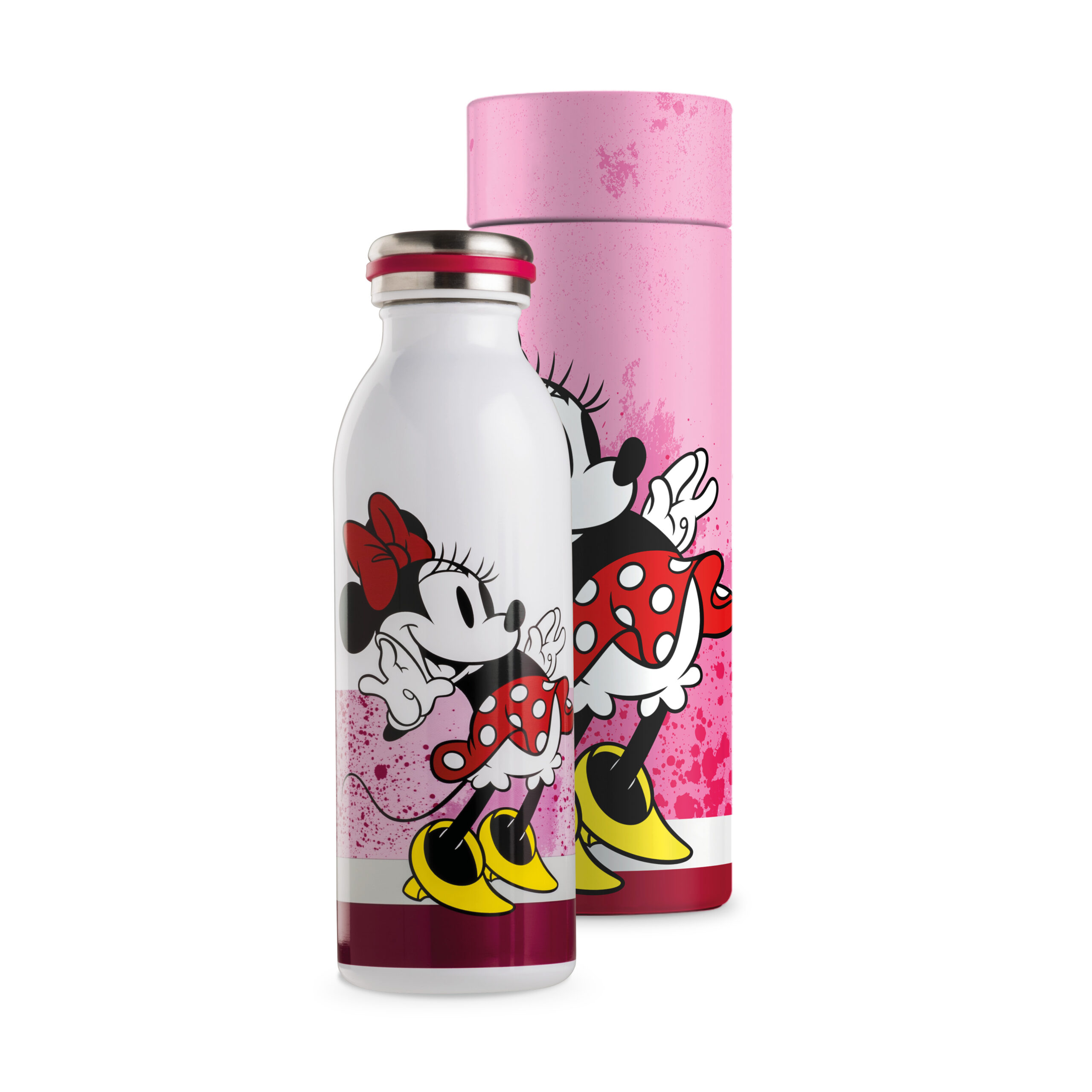 Minnie Mouse Thermosfles Roze