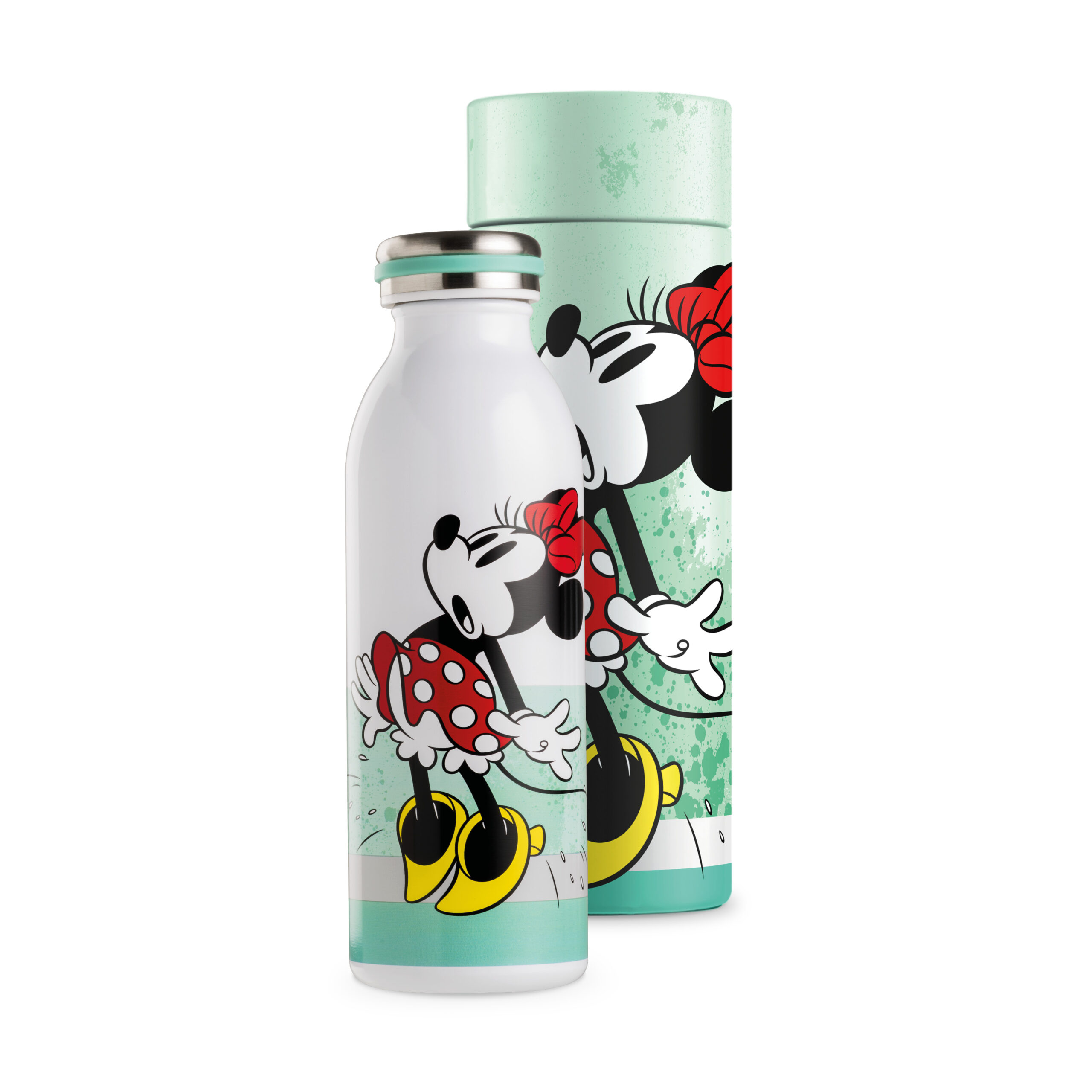 Minnie Mouse Thermosfles Turquoise
