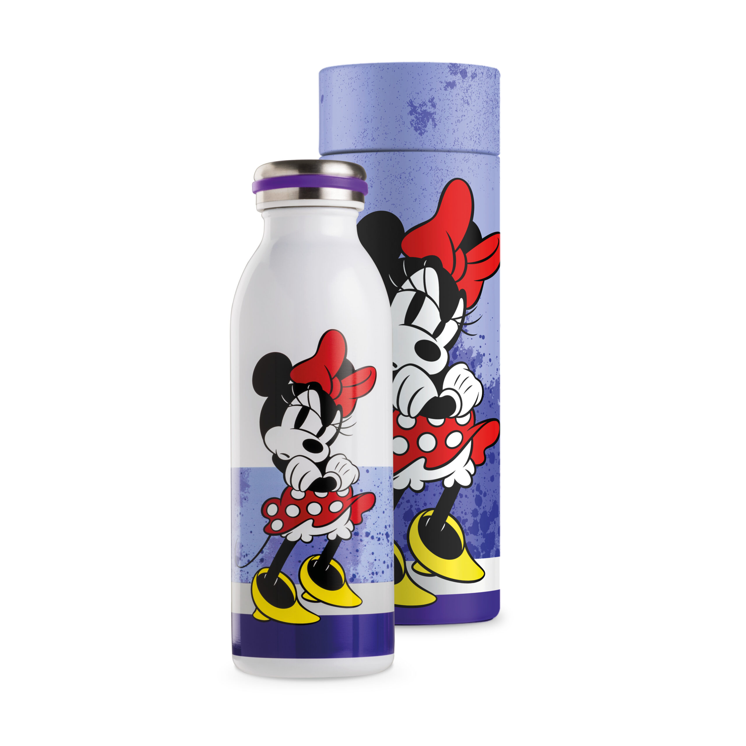 Minnie Mouse Thermosfles Paars