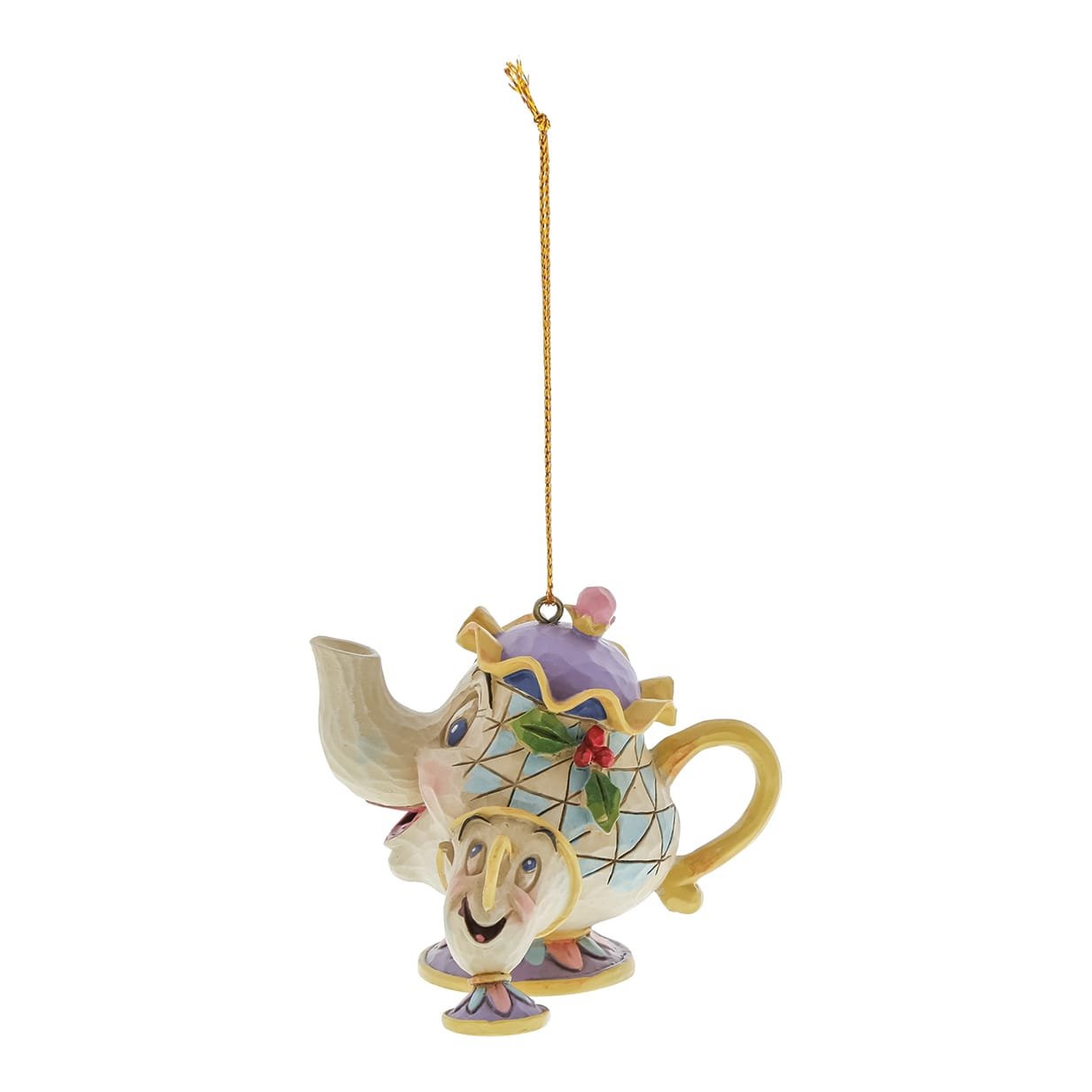 Mevrouw Potts & Chip Hangend ornament - Afbeelding 3
