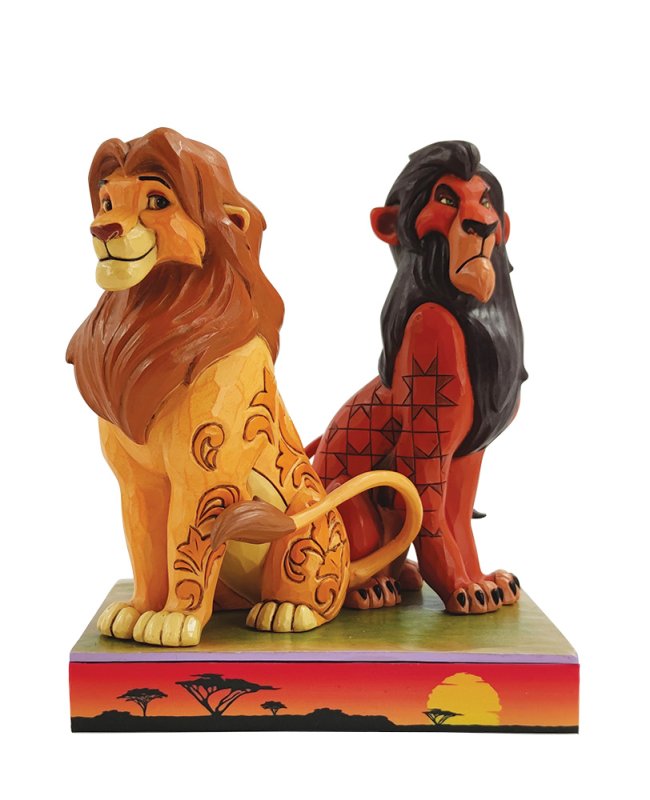 Simba & Scar Figurine