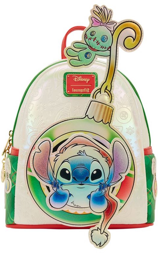 Disney Lilo & Stitch Holiday Mini Backpack – Stitch & Scrump - Afbeelding 5