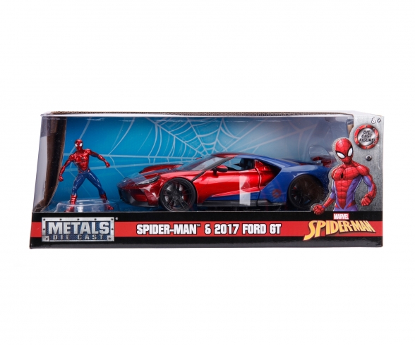 Marvel Spiderman 2017 Ford GT 1:24 - Afbeelding 7