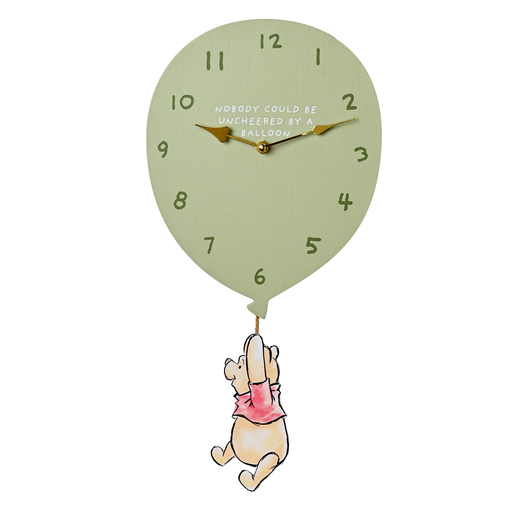 Winnie the Pooh Ballon wandklok