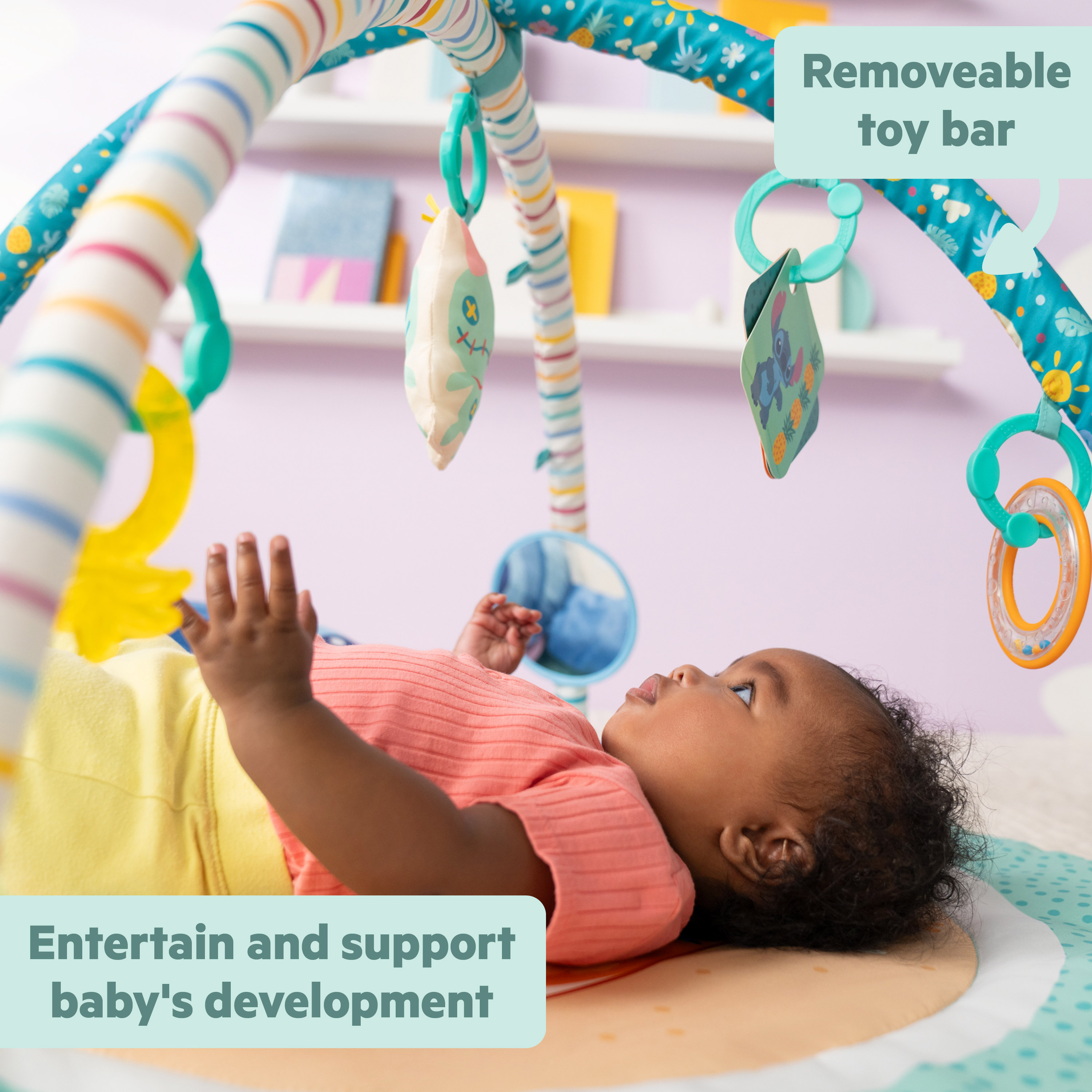 Stitch Party In Paradise Activity Gym - Afbeelding 3