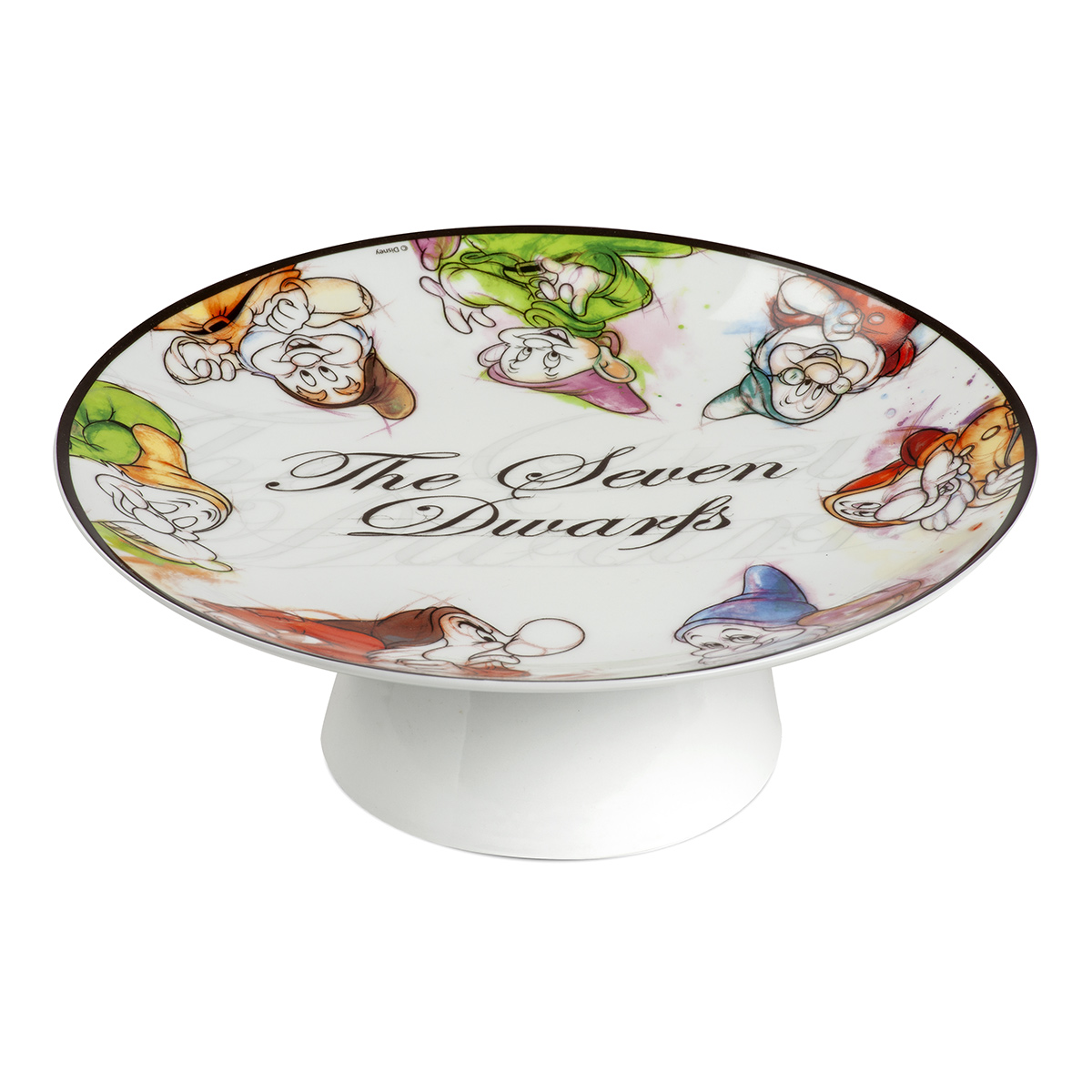 Zeven Dwergen Taartplateau 26x10 cm