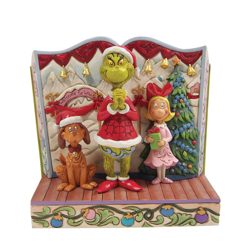 De Grinch met Cindy-Lou en Max storybook