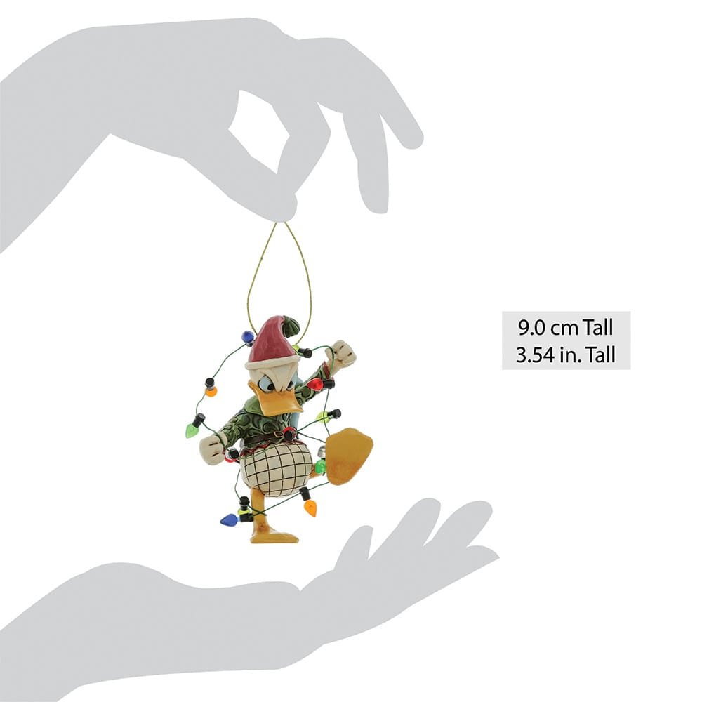 Donald Duck Verpakt In Lichtjes Hangend Ornament - Afbeelding 5