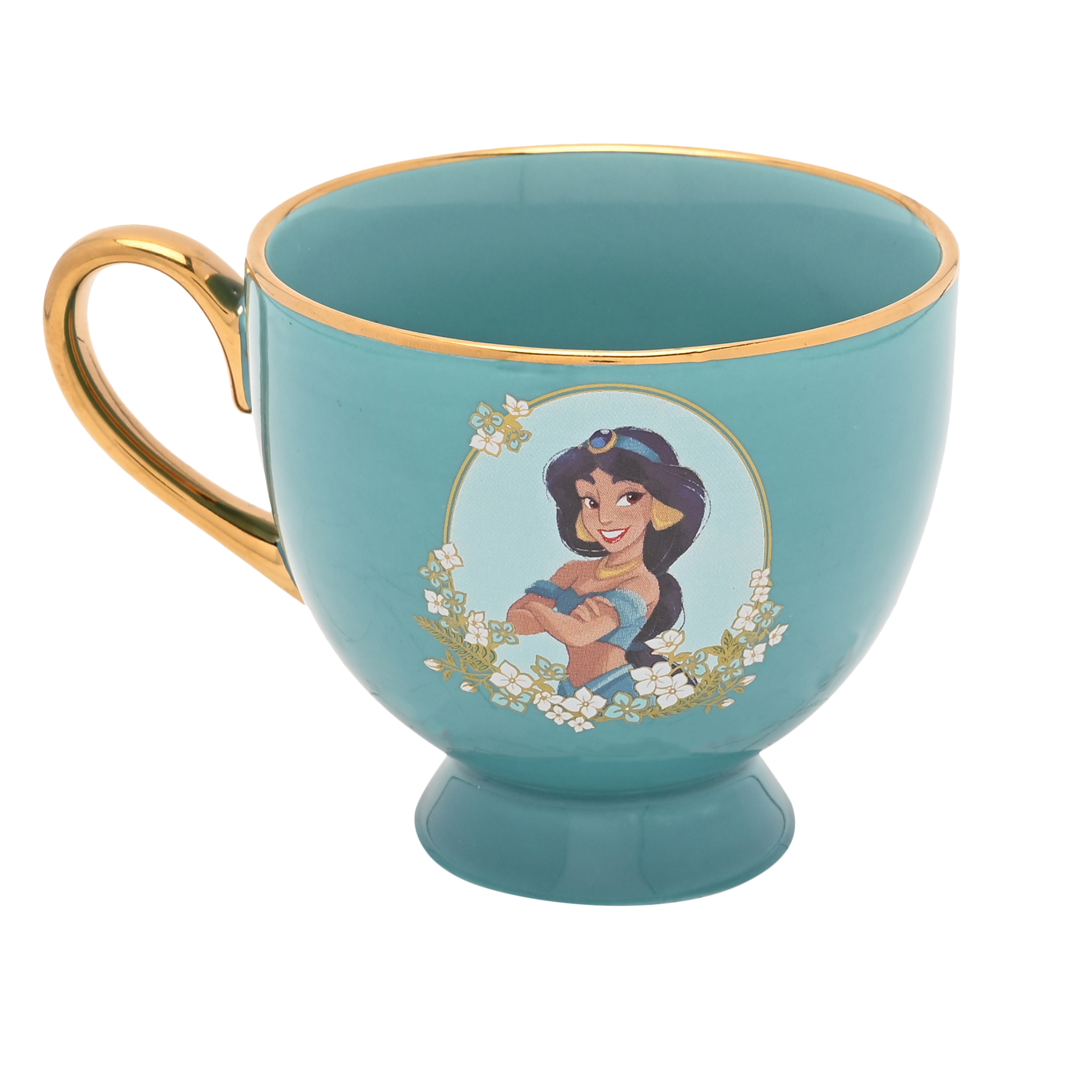 Disney Pastel Prinses Theekopje & Schotel - Jasmine - Afbeelding 3