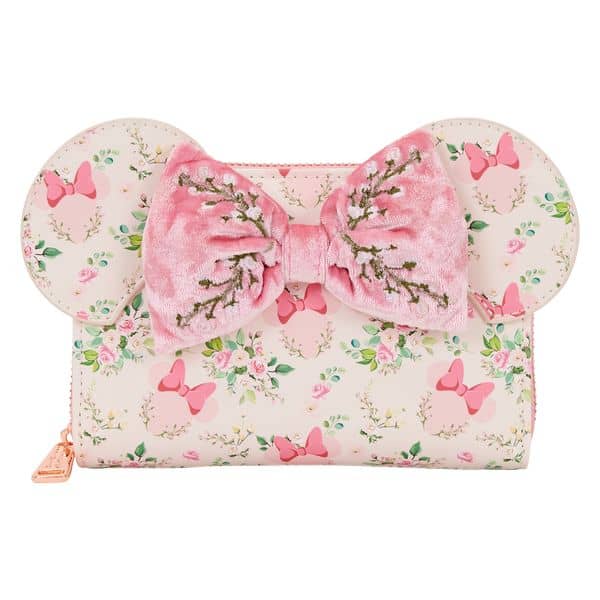 Minnie Mouse - Roze met Bloemen - Loungefly