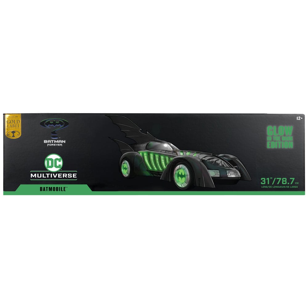 Batman Forever DC Multiverse Voertuig Batmobile Glow in the Dark Editie (Gouden Label) - Afbeelding 5