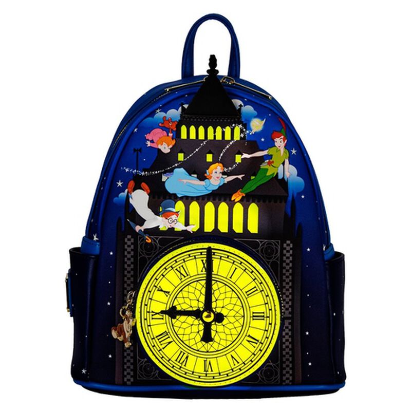 DISNEY - Peter Pan Glow Clock - Backpack LoungeFly - Afbeelding 2
