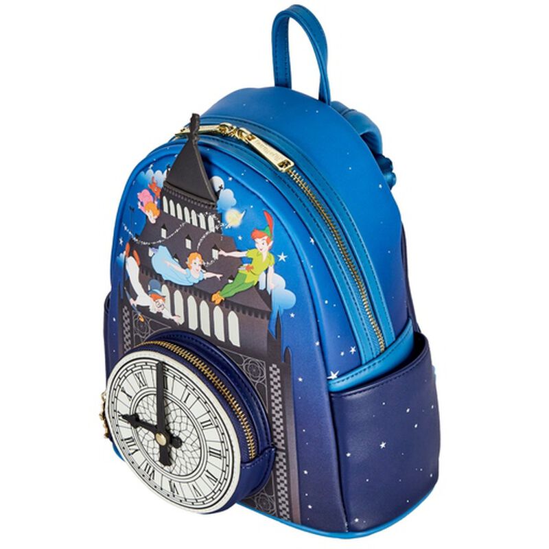 DISNEY - Peter Pan Glow Clock - Backpack LoungeFly - Afbeelding 3
