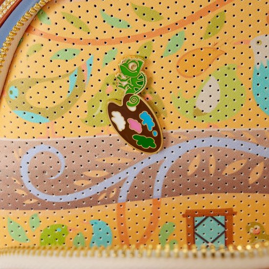 Tangled Rapunzel Glow Pin Trader Loungefly Backpack - Afbeelding 5